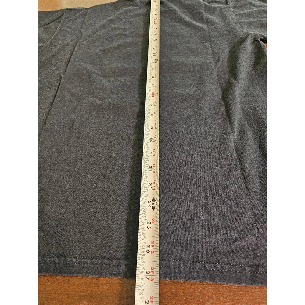 Champion T-Shirt Mens Large Black Notre Dame Hockey The Puck Stops Here Graphic - Picture 7 of 7